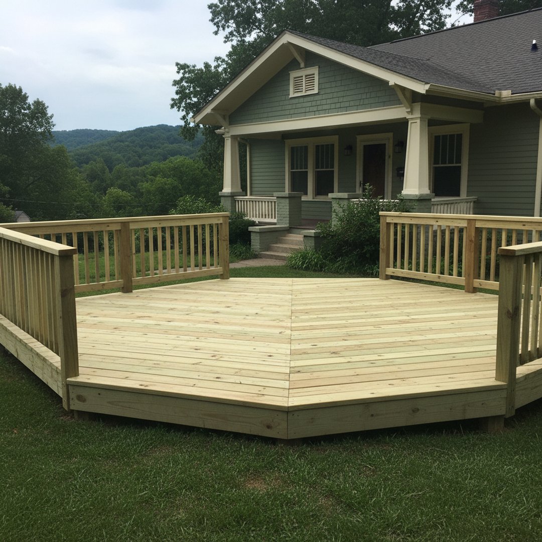 Screened Porch Construction completed by All Things Deck Company in West Memphis, TN