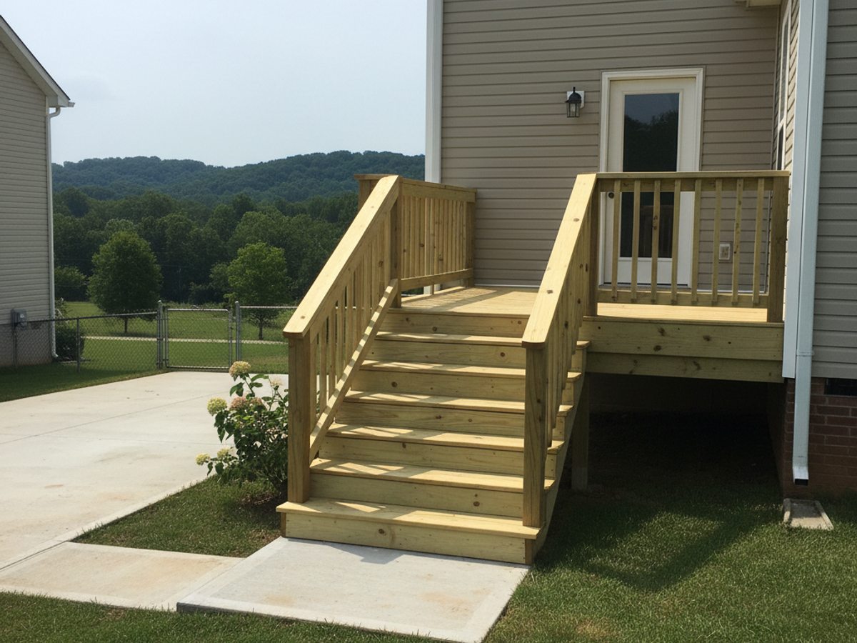 Deck Installation completed by All Things Deck Company in Millington, TN
