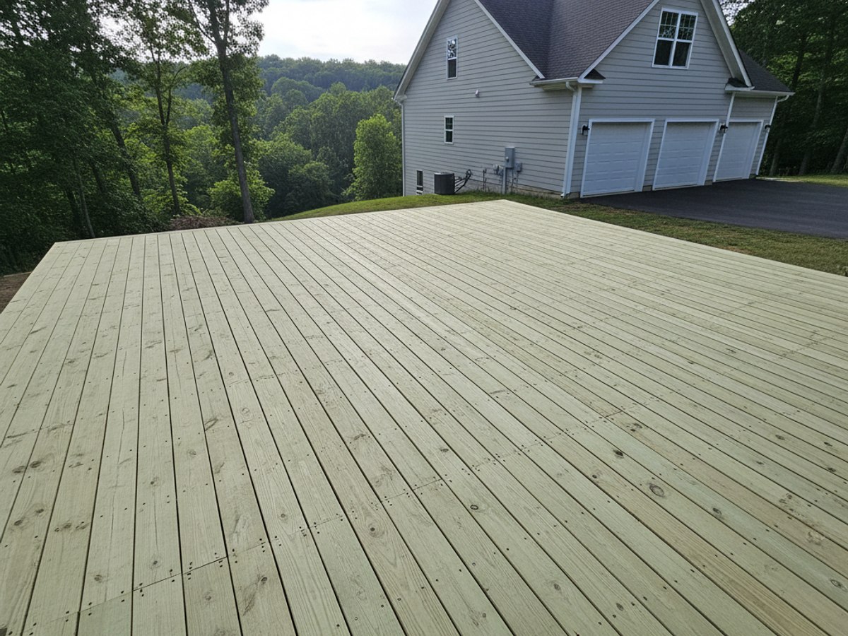 Deck Resurfacing completed by All Things Deck Company in Germantown, TN