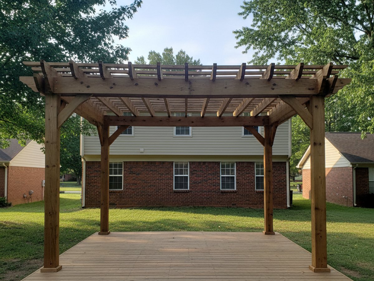 Deck Installation completed by All Things Deck Company in Marion, TN