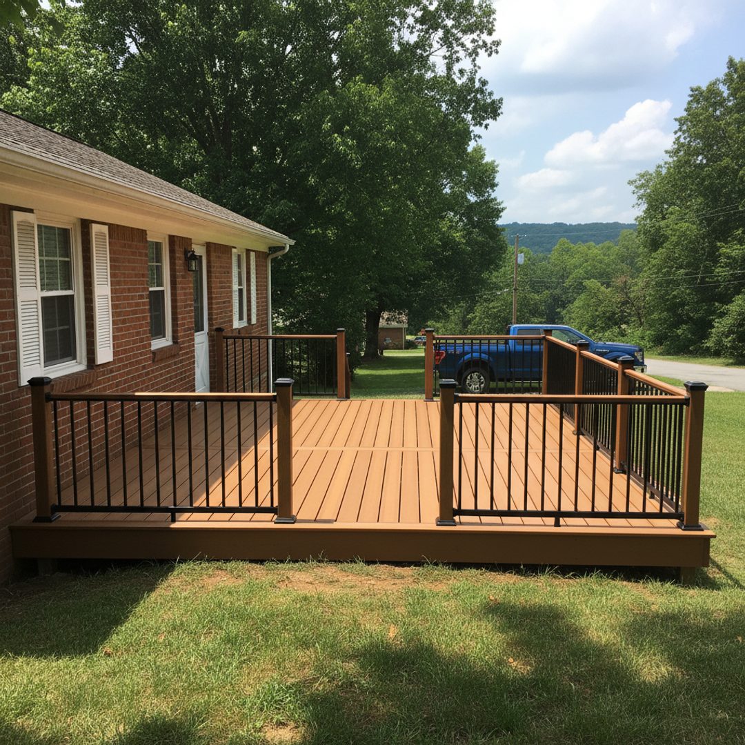 Deck Repair completed by All Things Deck Company in Millington, TN