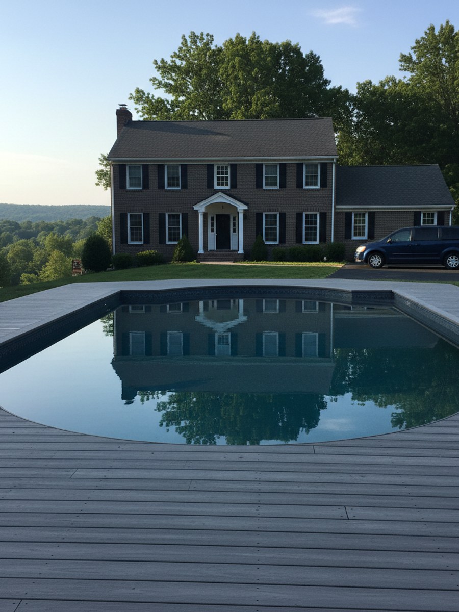 Composite Decking completed by All Things Deck Company in Southaven, TN